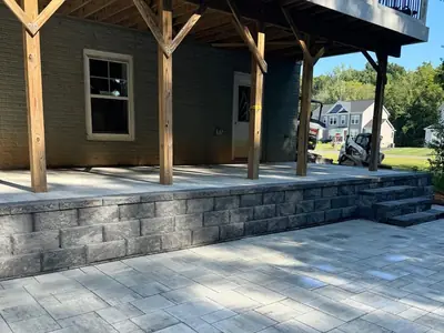 Patio project by NC Landscaping, photo 1