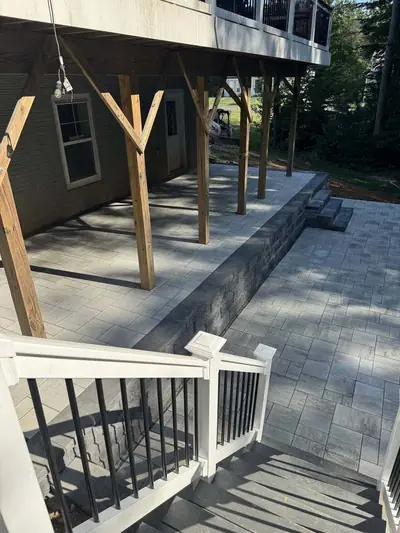 Paver patio project photo 15