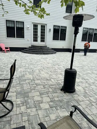 Paver patio project photo 7