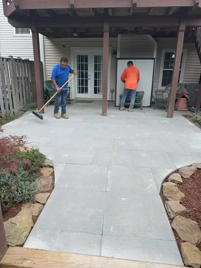 Paver patio project photo 8